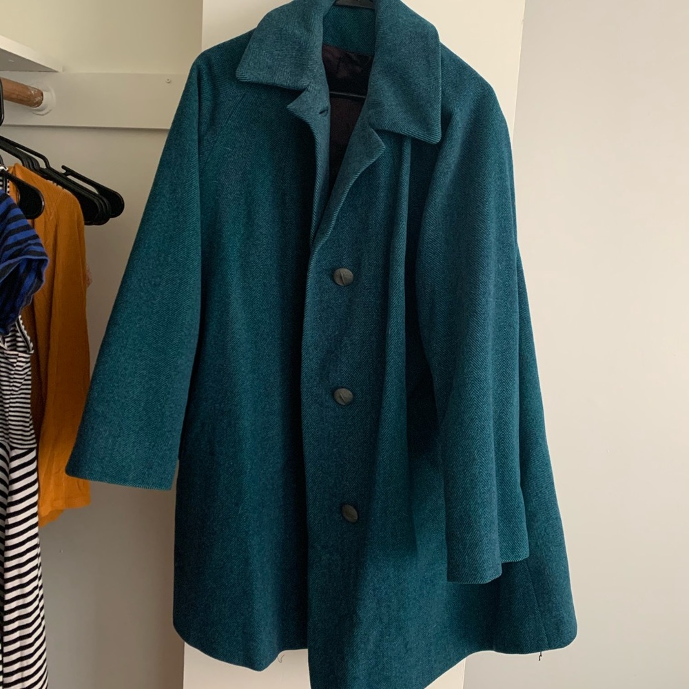 Large pea coat